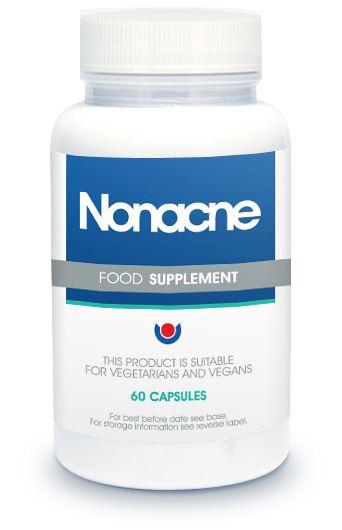 Nonacne bottle — natural acne supplement, 60 capsules